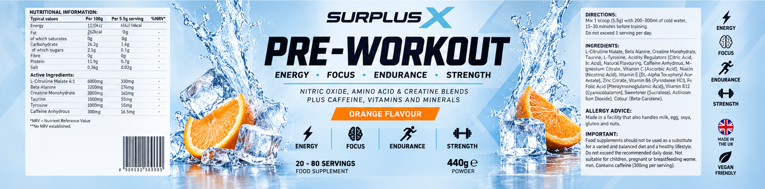 Surplus X Pre- Workout