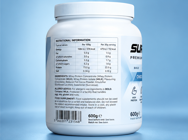 Surplus X - Chocolate Whey